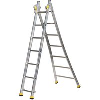 Umbaubare Leiter mit ausgestellter Basis 2 Ebenen CENTAURE MASTER T2 2m50 - 510208 von CENTAURE