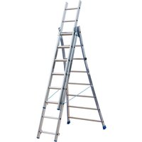 Umbaubare Leiter mit ausgestellter Basis 3 Ebenen CENTAURE KET3 2m85 - 213310 von CENTAURE