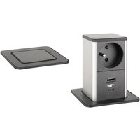 StrongPower PowerUp Steckdose, 1x230V, USB A/C wiederaufladbar, schwarz, Fr Centrale Brico StrongPower PowerUp Steckdose, 1x230V, USB A/C wiederaufladbar, schwarz, Fr Centrale Brico von CENTRALE BRICO