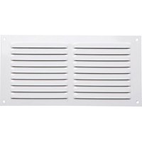 Weißes Aluminiumgitter - Brochable 400x200mm Weißes Aluminiumgitter - Brochable 400x200mm von CENTRALE BRICO