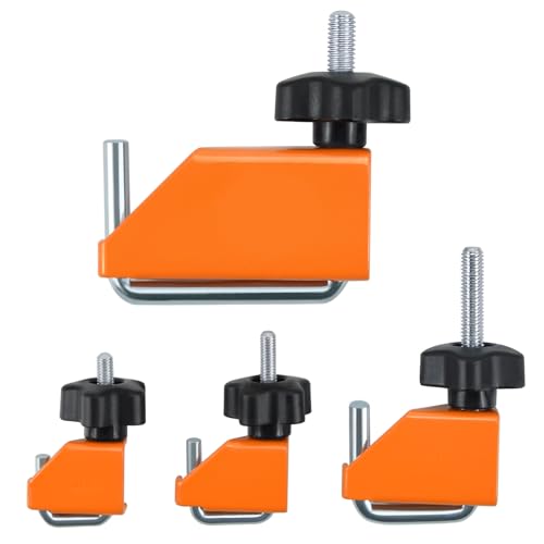 CENWOTL 4-teiliges Kraftstoffleitungs-/Wasserschlauchschellen-Set für Bremsleitung, Flüssigkeit, Quetschwerkzeug-Set (orange) von CENWOTL