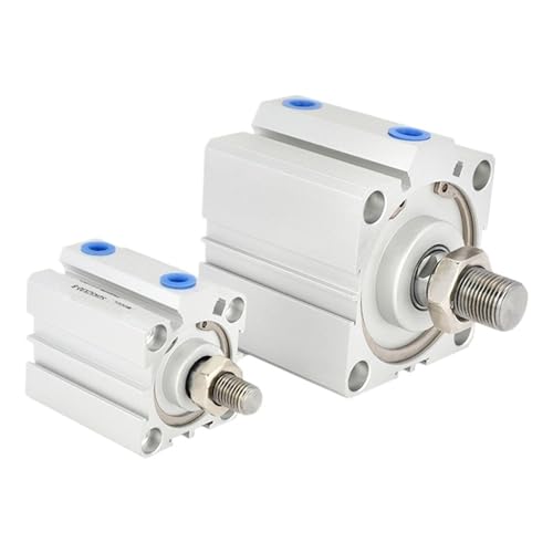 CENWQNZP 1 STÜCKE Pneumatikzylinder 63 Serie Bohrung 63mm Hub 5/10/15/20/-100Bmm Quadratischer dünner pneumatischer Kompaktzylinder Außenzähne(SDA63x35-B) von CENWQNZP