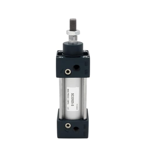 CENWQNZP 1 stücke Standard Zylinder 40mm Bohrung Doppelt Wirkenden Pneumatischen Zylinder stroke25-1000mm SC40X25S SC40X100 SC40X500S SC40X200S(SC40X200,Nill (no Magnetism)) von CENWQNZP