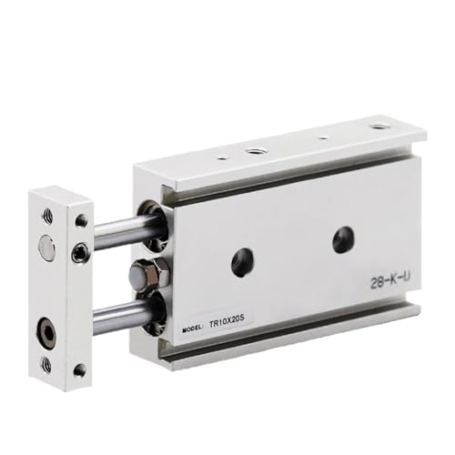 CENWQNZP 1 stücke TR Serie Twin-Stangenzylinder Pneumatische CylinderTR16 TR20 TR25 TR32 Luftzylinder 10-90mm Hub mit Magnet(Stroke 80mm Magnetic,TR20) von CENWQNZP