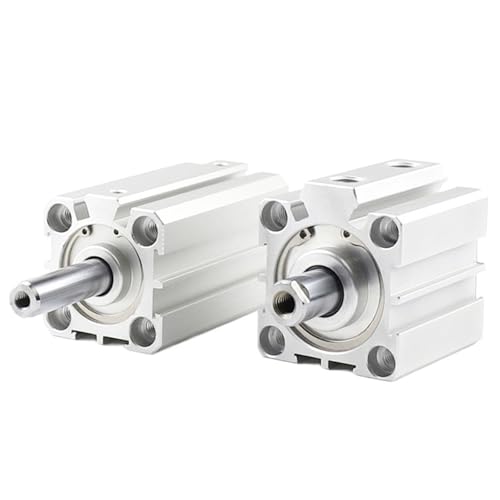 CENWQNZP 1pcsD Kompakte Kleine Luft Pneumatische Zylinder 16-100mm Bohrung Doppel Wirkenden 5/10/20/40/50/60/70/80/90mm Hub Dünne Zylinder(Stroke 30mm,SDAD63 (Bore 63mm)) von CENWQNZP