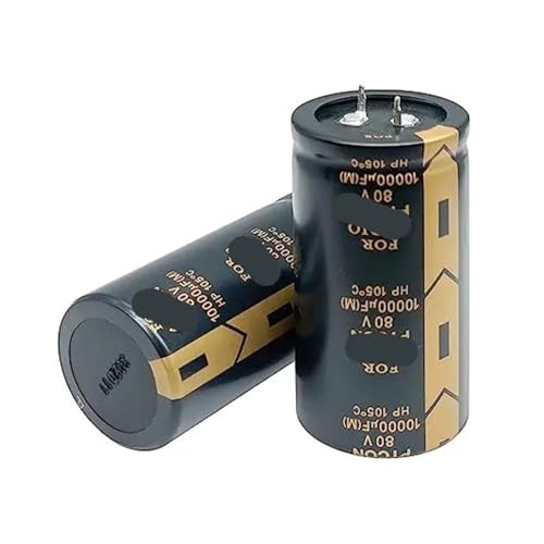 CENWQNZP 2 stücke 80V 10000UF Embedded Elektrolytkondensatoren 35x70mm Power Verstärker Filter Audio von CENWQNZP