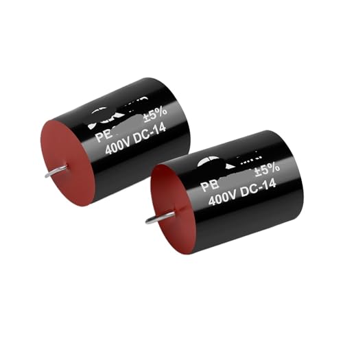 CENWQNZP 2er-Pack Audio-Verstärker-Kondensator P Crossover Audio-Kondensator Crossover 400 V 0,1 uF-47 uF(47UF 400V) von CENWQNZP