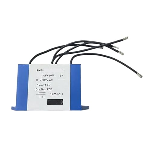 CENWQNZP 3x1,5-3-9-18uF 600VAC Dreiphasen-AC-Filterfolienkondensator 1 Stück(3 9.0uF 600VAC) von CENWQNZP