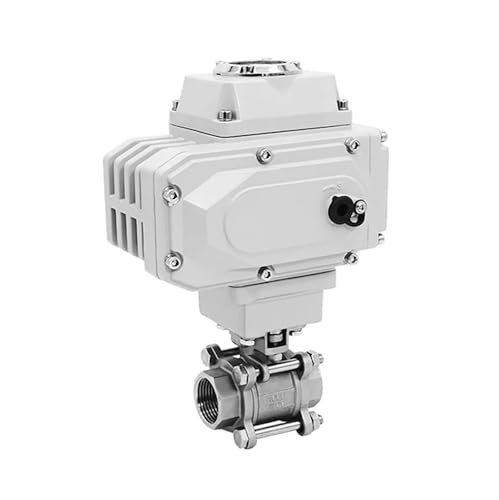 CENWQNZP 50 Zwei-Wege-Hochplattform-Elektrokugelhahn Edelstahl Q911F-16P Innengewinde-Kugelhahn IP65(12VDC) von CENWQNZP