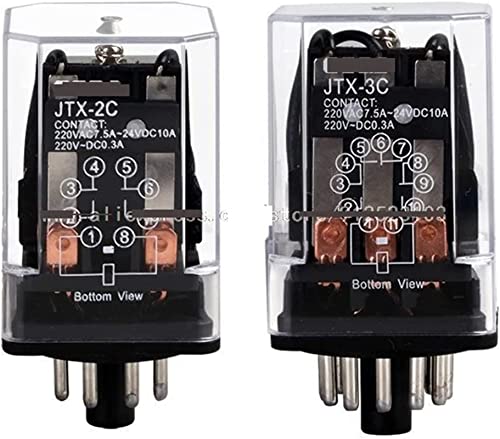 Relais Elektromagnetisches Relais JTX-3C 11Pins 24V 220V von CENWQNZP