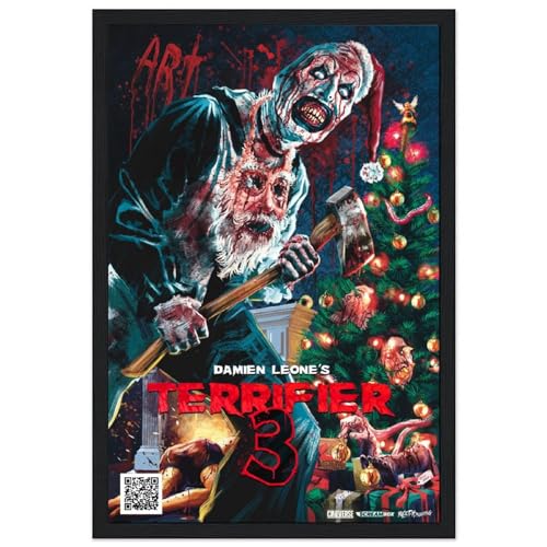 CEOK Terrifier 3 Poster Vintage Art Poster Wandkunst Dekor Leinwand Poster & Drucke Wandposter für Zimmer Ästhetisch 20 x 30 cm Stil von CEOK