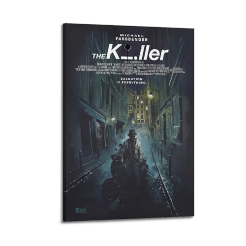 CEOK The Killer Poster Vintage Art Poster Wandkunst Dekor Leinwand Poster & Drucke Wandposter für Zimmer Ästhetisch 40 x 60 cm Rahmen Stil CEOK The Killer Poster Vintage Art Poster Wandkunst Dekor Leinwand Poster & Drucke Wandposter für Zimmer Ästhetisch 40 x 60 cm Rahmen Stil von CEOK