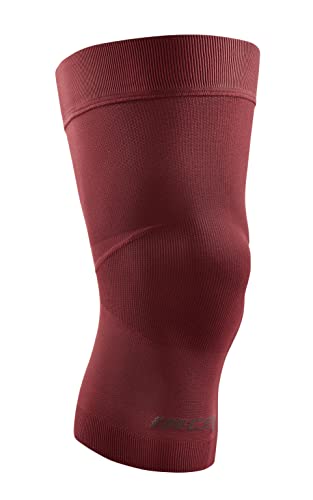 CEP - ORTHO KNEE SLEEVE LIGHT SUPPORT COMPRESSION unisex | Kniebandage mit sanfter Entlastung des Kniegelenks | Knie Bandage zur Stabilisierung vom Knie | Flexible Kniegelenk Bandage | Red | M von CEP