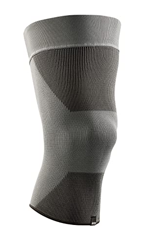 CEP - ORTHO KNEE SLEEVE MID SUPPORT COMPRESSION unisex | Kniebandage zur Entlastung des Kniegelenks | Sportbandage zur Stabilisierung vom Knie | Stabilisierung Kniegelenk Bandage | Grey | S von CEP