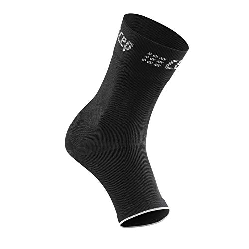 CEP – Ortho Ankle Sleeve Unisex | Fußbandage für sicheren Halt im Sprunggelenk in schwarz/grau | Größe V von CEP