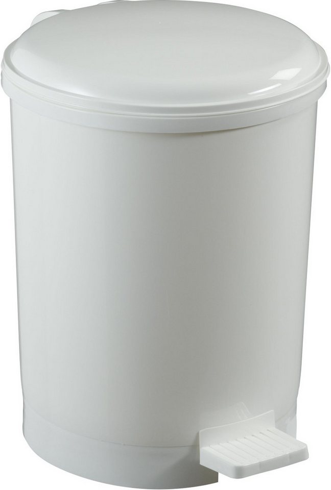 CEP Papierkorb Treteimer Kunststoff 20L weiß. von CEP