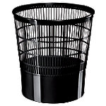 CEP Plastik Abfallbehälter Ecoline 237 Polypropylen Schwarz 29,8 cm x 31,4 cm von CEP