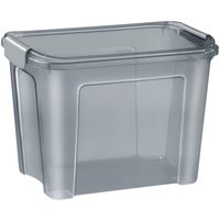 cep Aufbewahrungsbox Shadow 18,0 l - 27,7 x 38,9 x 28,5 cm grau-transparent von CEP