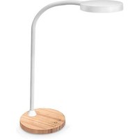 cep FLEX Silva LED-Schreibtischlampe weiß, buche 5,5 W cep FLEX Silva LED-Schreibtischlampe weiß, buche 5,5 W von CEP