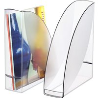 cep Stehsammler recycelbares Polystyrol schwarz-transparent , DIN A4 von CEP