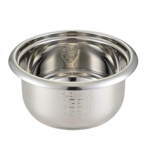 1L 304 Edelstahl Reiskocher Innenbehälter Antihaft-Kochtopf Ersatz Reiskocher Liner 1L 304 Edelstahl Reiskocher Innenbehälter Antihaft-Kochtopf Ersatz Reiskocher Liner von CEPAIXN