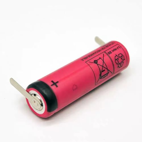 CEPAIXN Original UR14500AC 3,7 V 740 MAh Akku. Kompatibel Mit Braun Oral B Pro 2 Typ 3766 IO4 IO5 IO6 IO7 IO9 IO8 3758 3759. Elektrische Zahnbürste(2pcs Battery) von CEPAIXN