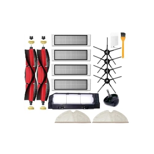 Hauptseitenbürste HEPA-Filter Mopptuch Vorderrolle. Kompatibel Mit Xiaowa E20 E202 E202-00 E202-02. Roboterstaubsauger von CEPAIXN