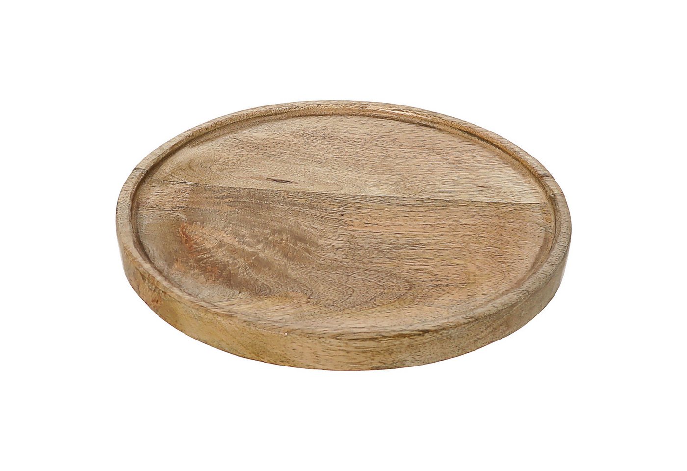 CEPEWA Dekoteller Dekoteller Ø25x2,5cm Mangoholz rund Dekoschale Naturprodukt rustikal CEPEWA Dekoteller Dekoteller Ø25x2,5cm Mangoholz rund Dekoschale Naturprodukt rustikal von CEPEWA