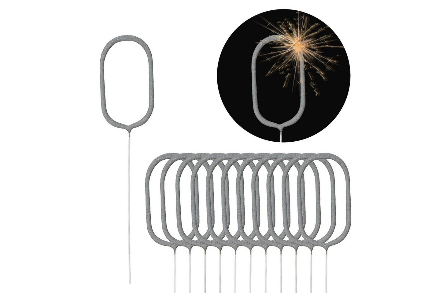 CEPEWA Geburtstagskerze Wunderkerze Zahl Null 2er Set Brenndauer 30-35 sek. Sternsprüher CEPEWA Geburtstagskerze Wunderkerze Zahl Null 2er Set Brenndauer 30-35 sek. Sternsprüher von CEPEWA