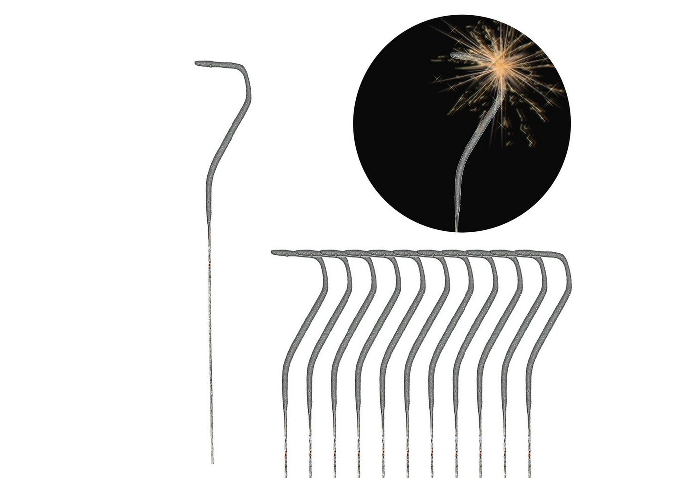 CEPEWA Geburtstagskerze Wunderkerze Zahl Sieben 2er Set Brenndauer 40-45 sek. Sternsprüher CEPEWA Geburtstagskerze Wunderkerze Zahl Sieben 2er Set Brenndauer 40-45 sek. Sternsprüher von CEPEWA