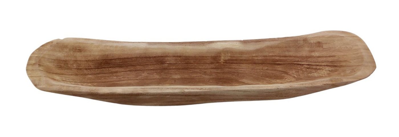 CEPEWA Schale Dekoschale 60cm aus Paulownia Holz Boot Schiff Obstschale Holzschale T, Holz CEPEWA Schale Dekoschale 60cm aus Paulownia Holz Boot Schiff Obstschale Holzschale T, Holz von CEPEWA