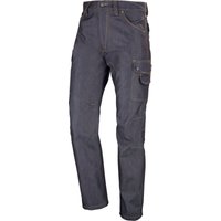 JEAN'S MULTIPOCHES 280GR CRAFT WORKER DENIM (EJ 80cm) BLAU JEAN M - FR(44) von CEPOVETT