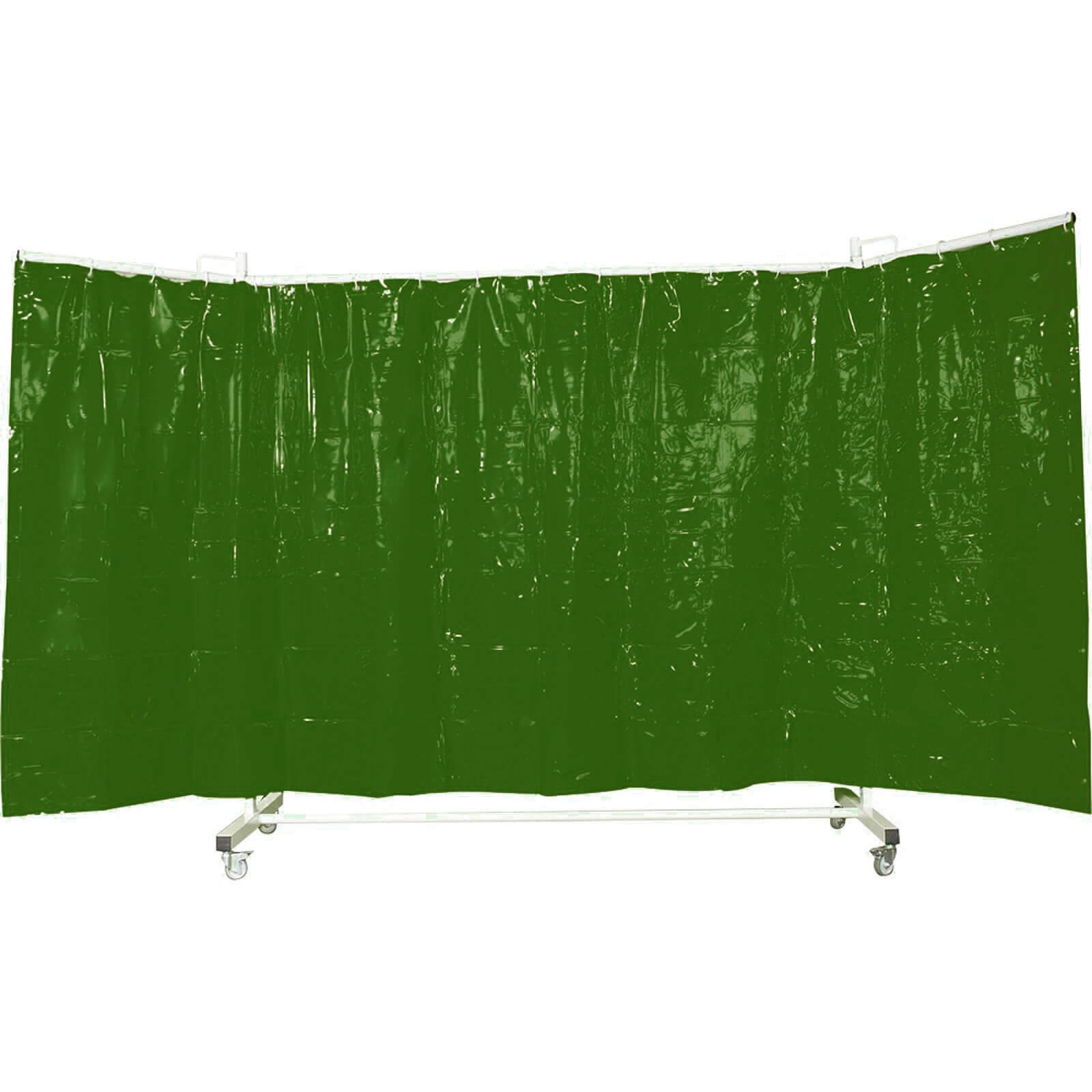 CEPRO Omnium Schweißschutzwand Premium Schweißerschutzwand Stellwand 375 cm Ausführung:green-9 von CEPRO