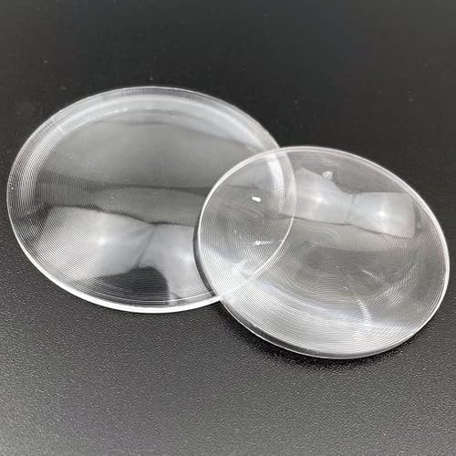 1 Stück 120 mm runde Fresnel-Linse for LED-Scheinwerfer, Projektor, VR-Brille – 2 mm PMMA-Acryllinse for optische Experimente(42mm 60mm-01) von CEQFSWHQ