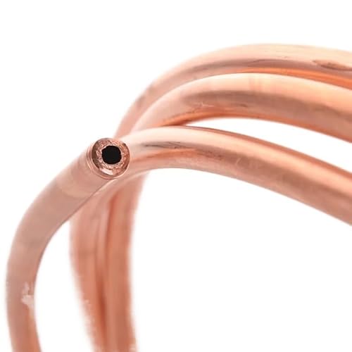 1 m/Stück T2-Rotkupferrohr 2–5 mm Außendurchmesser, weiches AC-Kälterohr for HVAC-Kühlsysteme(Od 4 X T 0.5) von CEQFSWHQ