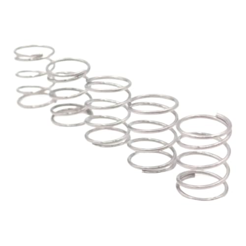 10 Stück Druckfedern – 0,8 mm Drahtdurchmesser, Edelstahl 304, 5 mm – 50 mm Länge, anpassbare Druckfedern(10mmx35mm) von CEQFSWHQ