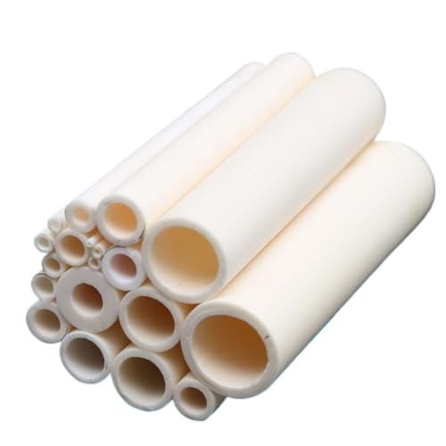 100 mm Aluminiumoxid-Brennrohr mit geringer Wärmeausdehnung – Keramikrohr mit hohem Aluminiumoxidgehalt for industrielle Anwendungen, 1 Stück(0.8mm x 1.5mm) von CEQFSWHQ