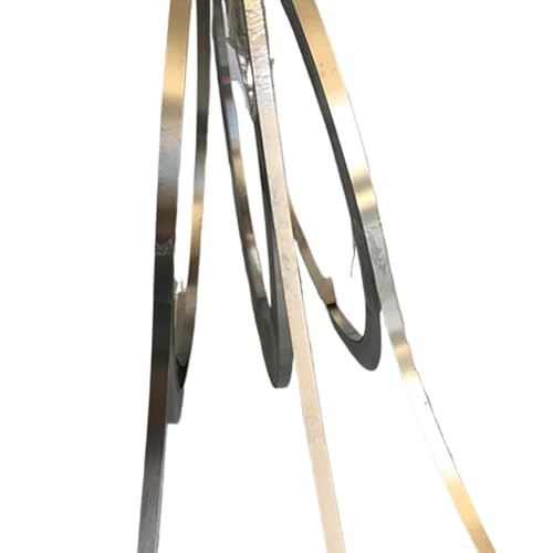 1000 mm 304 Edelstahlfolienstreifen – schmaler Stahlstreifen (2 mm bis 10 mm) – 1 Stück(0.3x3x1000mm) von CEQFSWHQ