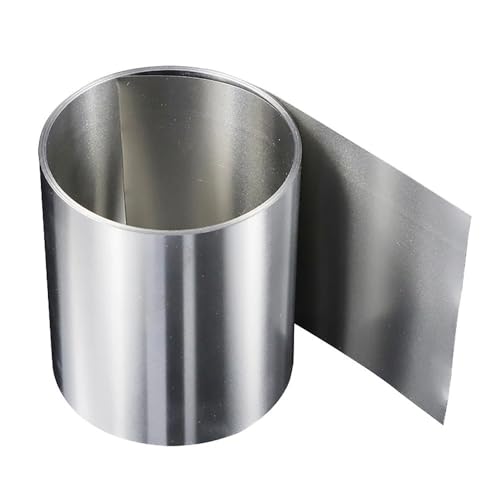 Dünne 304 Edelstahlplattenfolie – vielseitiges Metallstreifenblech (Breite 0,01 mm bis 3 mm) – 1 Stück(0.8x150x150mm) von CEQFSWHQ