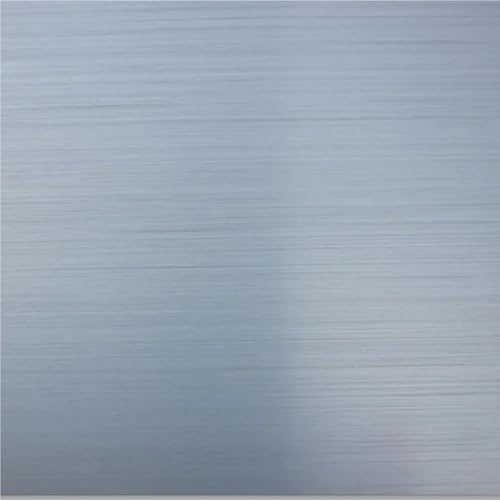Gravurrohlinge aus eloxiertem Aluminium, 1 mm dick – 100 x 100 mm, sandgestrahlt, gebürstetes Satin-Finish for Visitenkarten, 1 Stück(Silver) von CEQFSWHQ