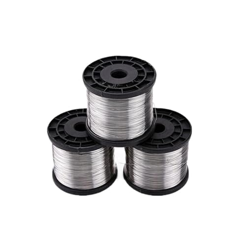 Hochreiner Metalldraht – 0,2 mm bis 6 mm Durchmesser, 1–30 Meter Länge, anpassbare Ti TA2-Metalldrähte, 1 Stück(0.2mm Length3M) von CEQFSWHQ