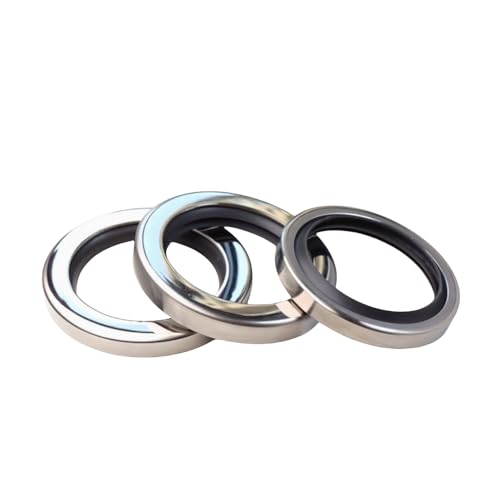 PTFE-Edelstahl-Doppellippen-Öldichtung - Langlebiger und hochtemperaturbeständiger Dichtungsring for Gaskompressoren, 1 Stück(30x52x7) von CEQFSWHQ