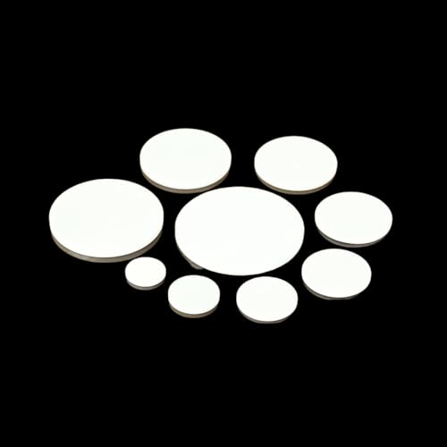 Runde Aluminiumnitrid-Keramikplatte - Hochtemperaturbeständige ALN-Scheibe for wissenschaftliche Forschung und Experimente, 1 Stück(100 * 2mm) von CEQFSWHQ