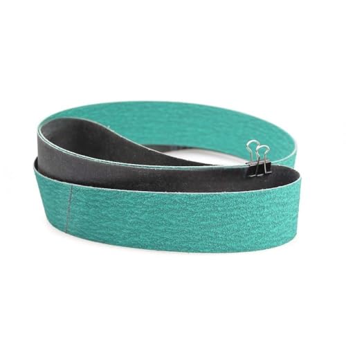 Zirkonoxid-Schleifbänder for Bandschleifer – Körnung P40 bis P120, Premiumqualität for Schärfen von Fräsern, 1 Stück(40meshx2000MMx50MM) von CEQFSWHQ