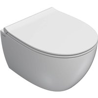 Ceramica Globo - Keramik wc Wandmontage ohne Rand 48.37 Globo 4ALL MDS04 Weiß - Globo bi von CERAMICA GLOBO