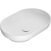 Ceramica Globo - Lavabo in ceramica ovale da incasso 60.41 Globo t-edge B6O61 Weiß Matt - Globo bo von CERAMICA GLOBO
