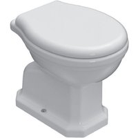 Stehvase mit Bodenablauf 57x37,5x h 40 cm aus weißer Keramik Ceramica Globo Paestum - Mit toilettensitze soft Stehvase mit Bodenablauf 57x37,5x h 40 cm aus weißer Keramik Ceramica Globo Paestum - Mit toilettensitze soft von CERAMICA GLOBO