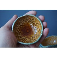 Keramikschale/Dipschale Gewürzschale Saucenschale Salz Und Pfeffer Teelichthalter Ringschale von CERAMICSbyVITA