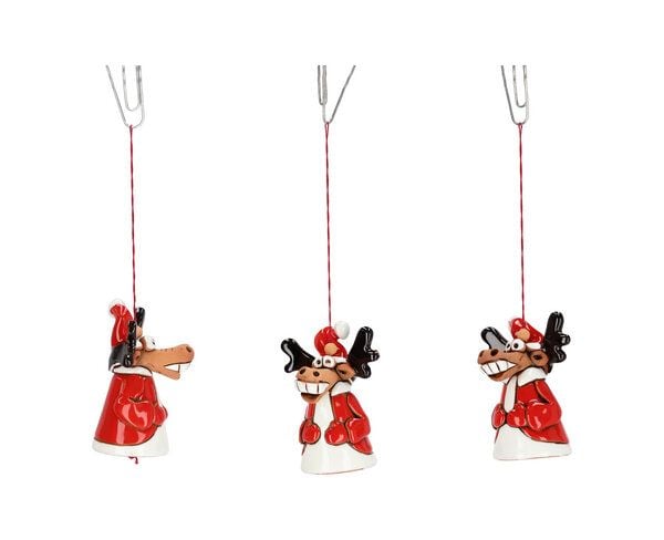 CERAMICdesign Glockenfiguren aus Keramik (Weihnachtsedition) von CERAMICdesign