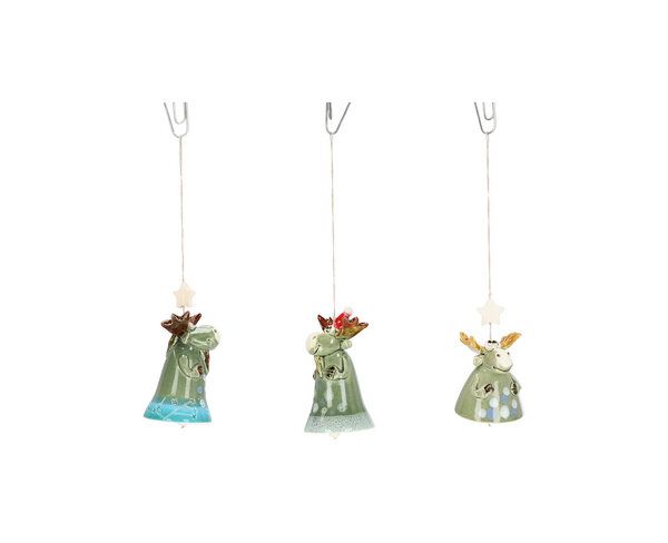 CERAMICdesign Glockenfiguren aus Keramik (Weihnachtsedition) von CERAMICdesign